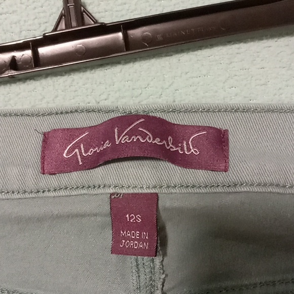 Women's Gloria Vanderbilt teal jeans - Picture 3 of 6